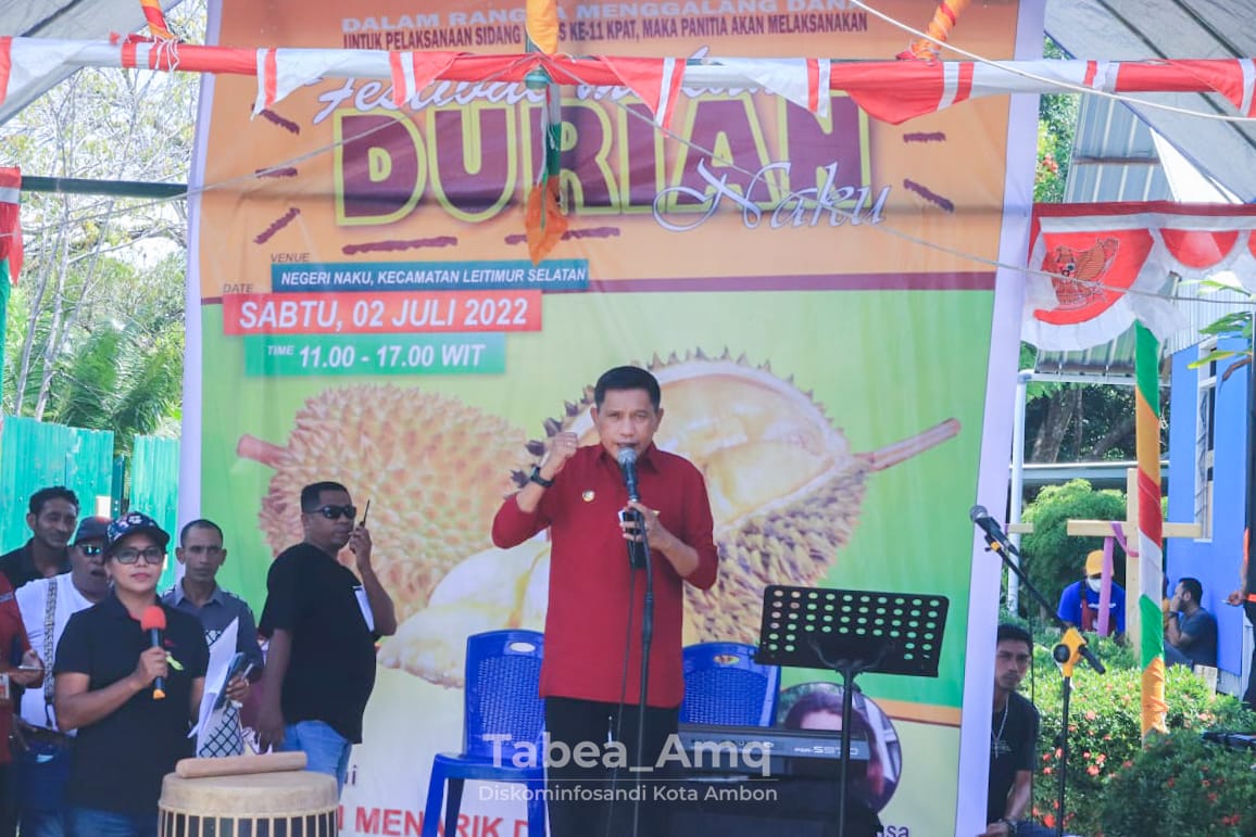 Festival Makan Durian Negeri Naku, Jadi Momen Kembangkan Pariwisata