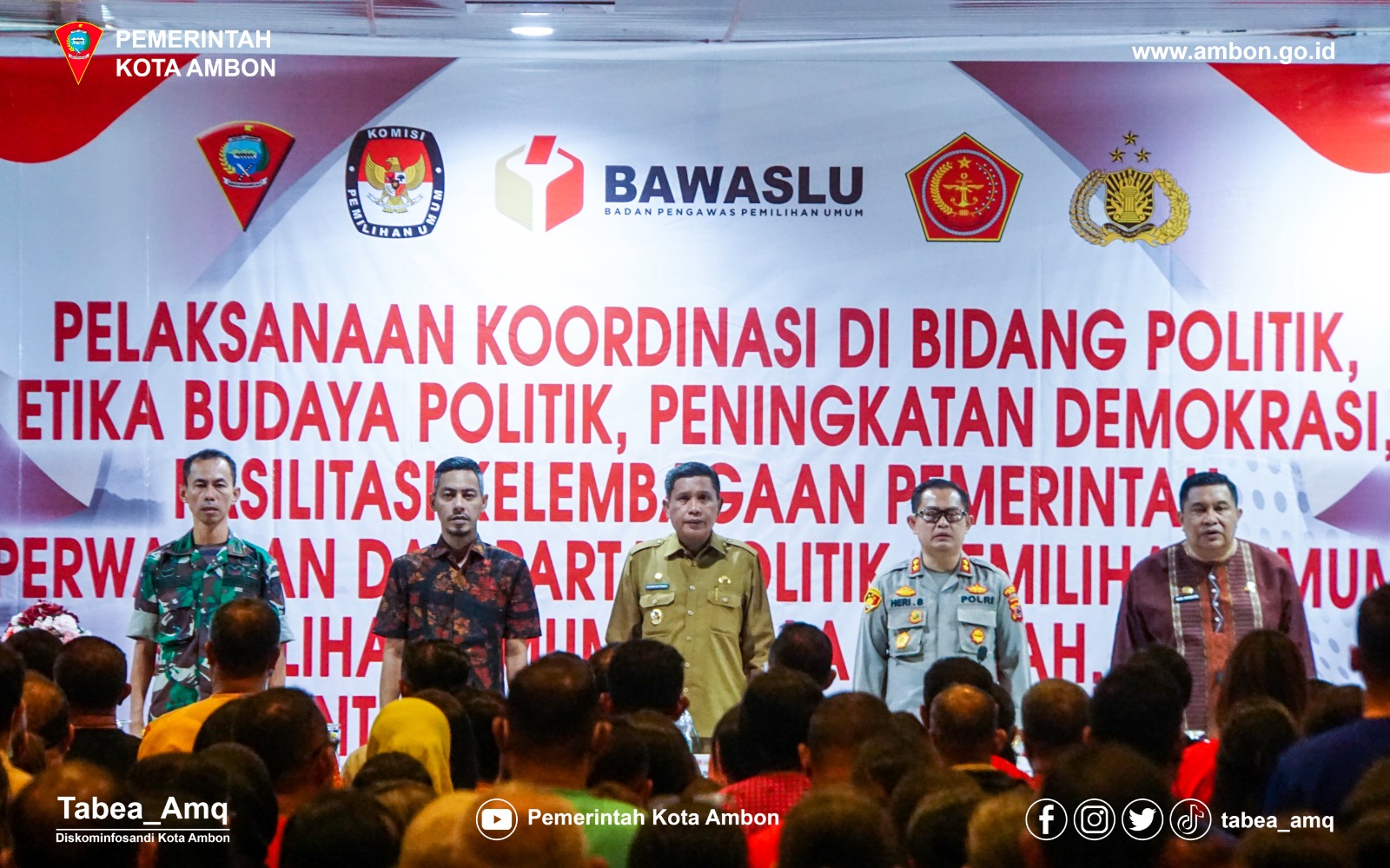 Jaga Netralitas Pemilu 2024 Asn Pemkot Tandatangani Pakta Integritas Pemerintah Kota Ambon 5840